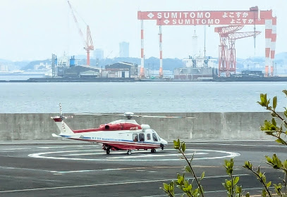 神奈川県警察本部ヘリポート, 横浜